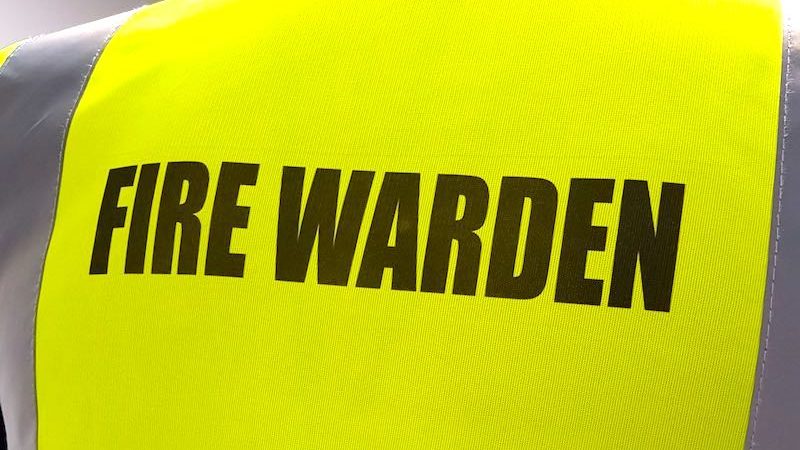 Fire Warden High visibility jacket